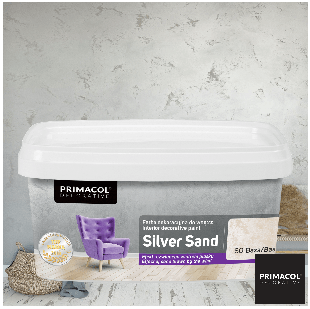 Silver Sand - Primacol Ireland - Decorative Paint 