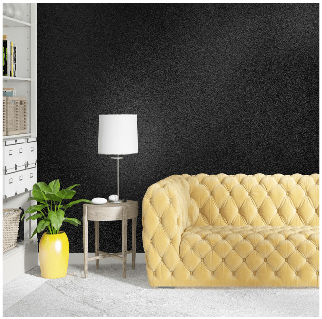 Glitter for paint - Glitter walls - Sparkle walls - Glitter paint example